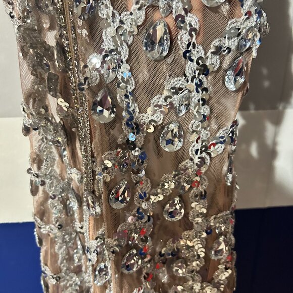 Custom Crystal Gown - Picture 14 of 16